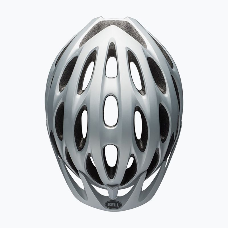 Bell Tracker 2022 matte silver bicycle helmet 4