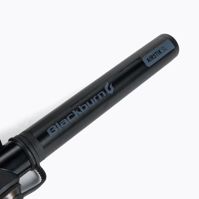 Blackburn Airstik SL HP hand cycling pump 160psi black BBN-7085514 3
