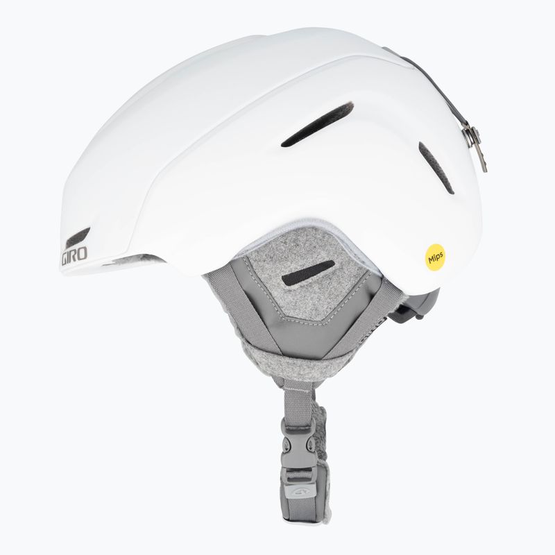 Women's ski helmet Giro Avera Mips matte white 4