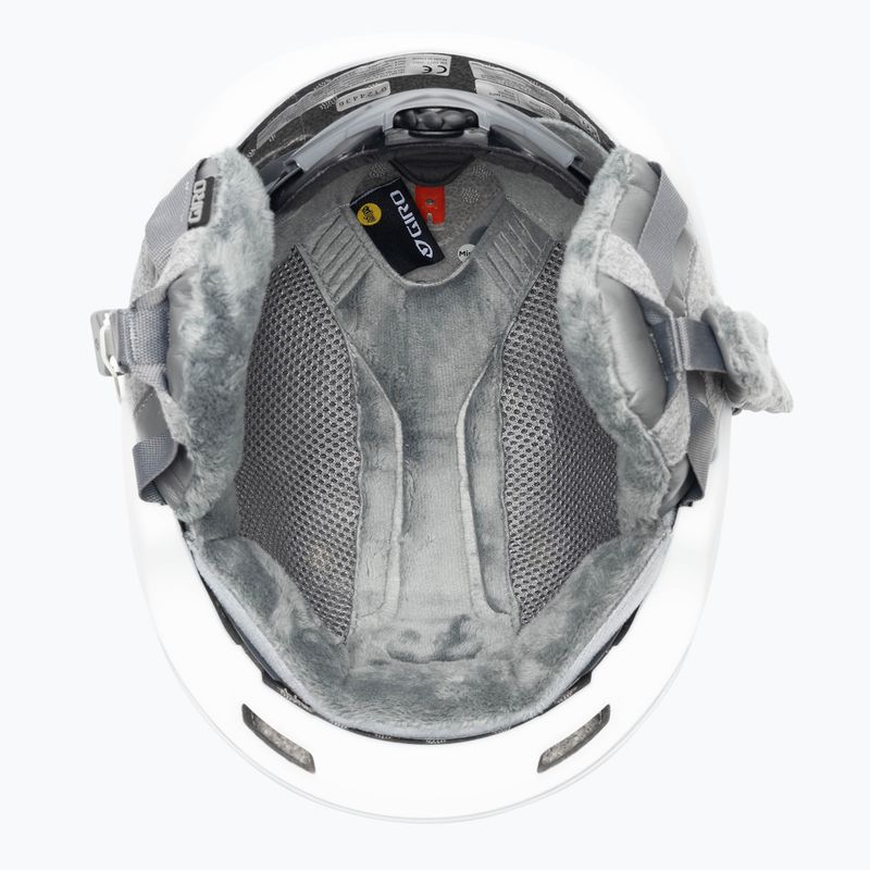 Women's ski helmet Giro Avera Mips matte white 6