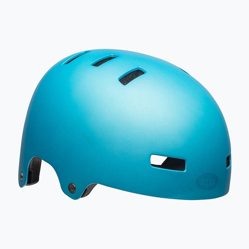 Bell Span matte bright blue children's helmet