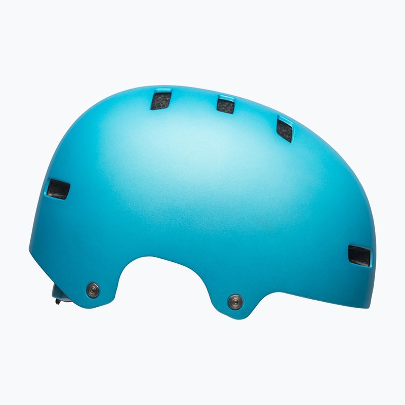 Bell Span matte bright blue children's helmet 2