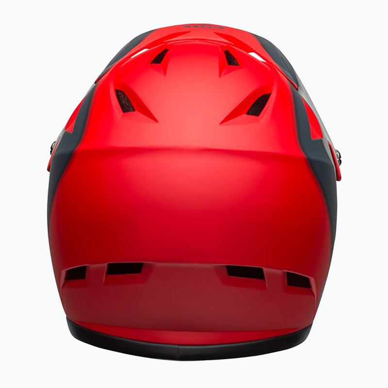 Bell Sanction matte crimson/slate/gray bicycle helmet 3