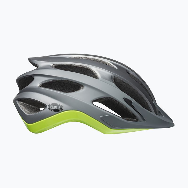 Bell Drifter matte gloss gunmetal/green bike helmet 2