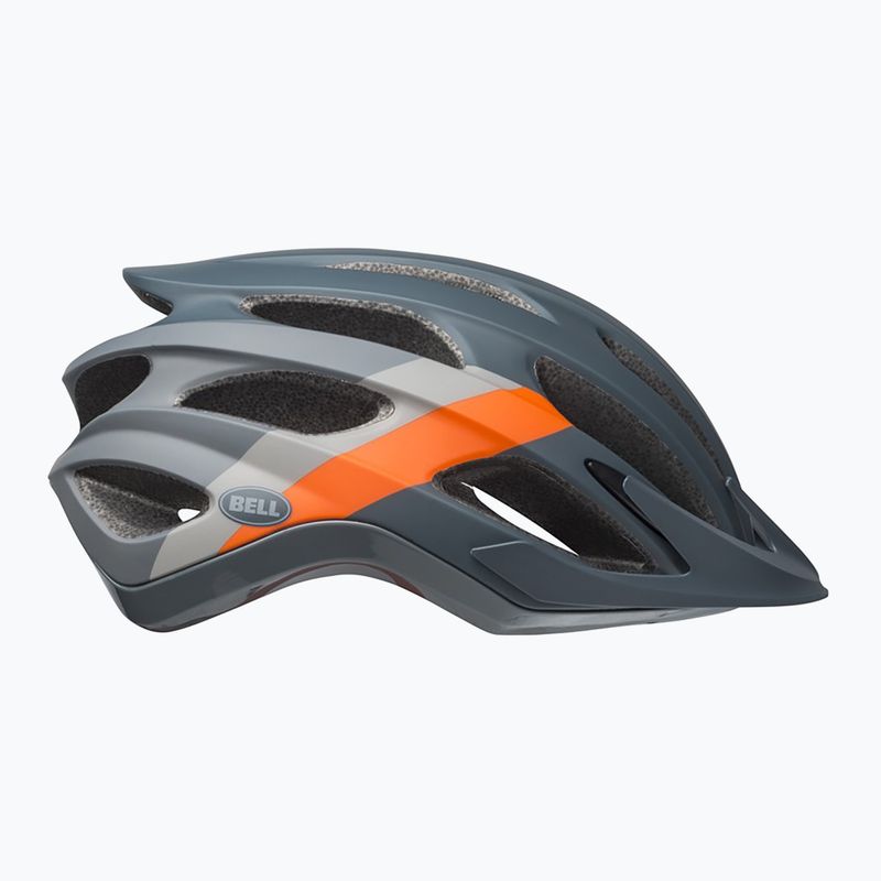 Bell Drifter matte gloss slate gray/orange bike helmet 2