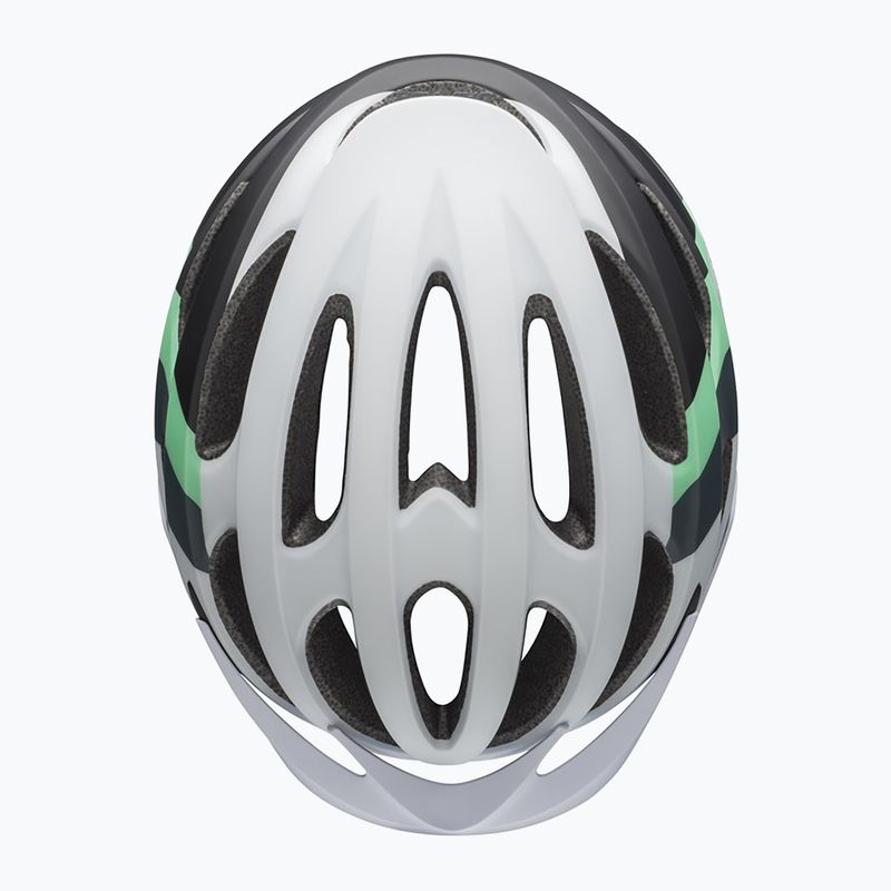 Bell Drifter matte gloss white black/mint bike helmet 4