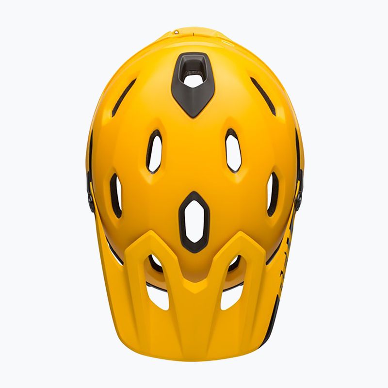 Bike helmet Bell FF Super DH MIPS Spherical matte gloss yellow/black 5
