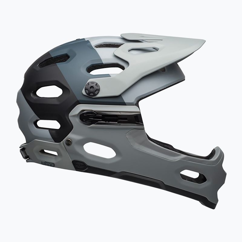 Bell Full Face Super 3R MIPS downdraft bike helmet matte gray/gunmetal 2