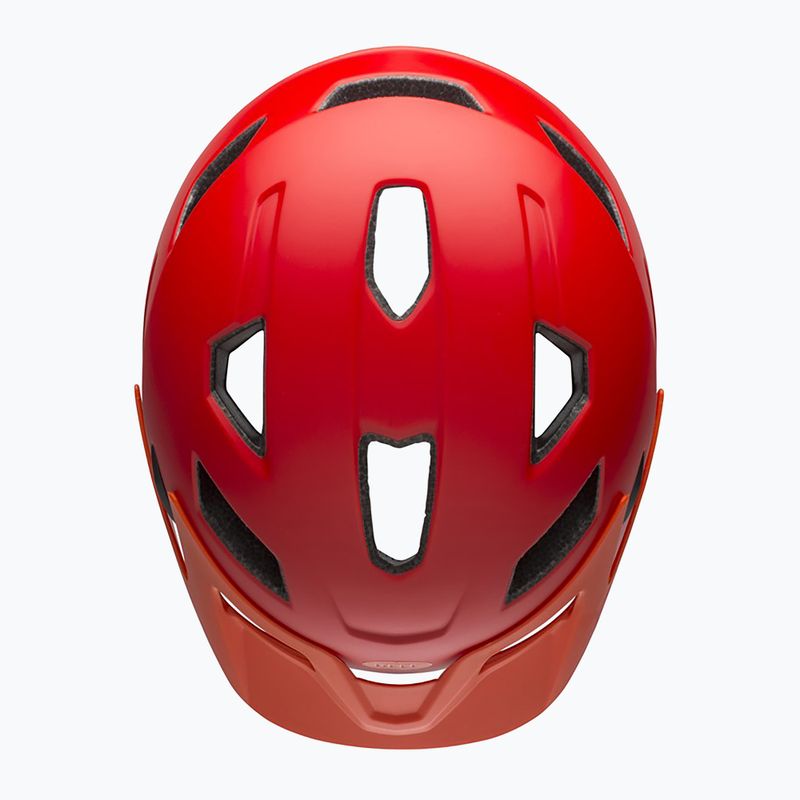 Bell Sidetrack Integrated MIPS Jr children's bike helmet matte red/orange 4