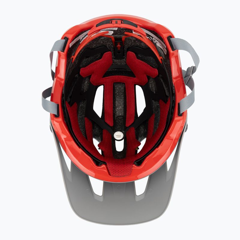 Bike helmet Bell 4Forty Integrated MIPS matte gloss gray/crimson 5