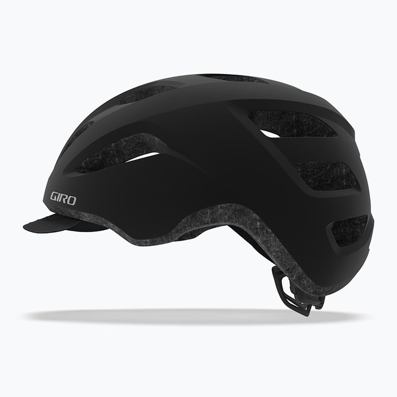 Giro Trella matte black silver bicycle helmet 8