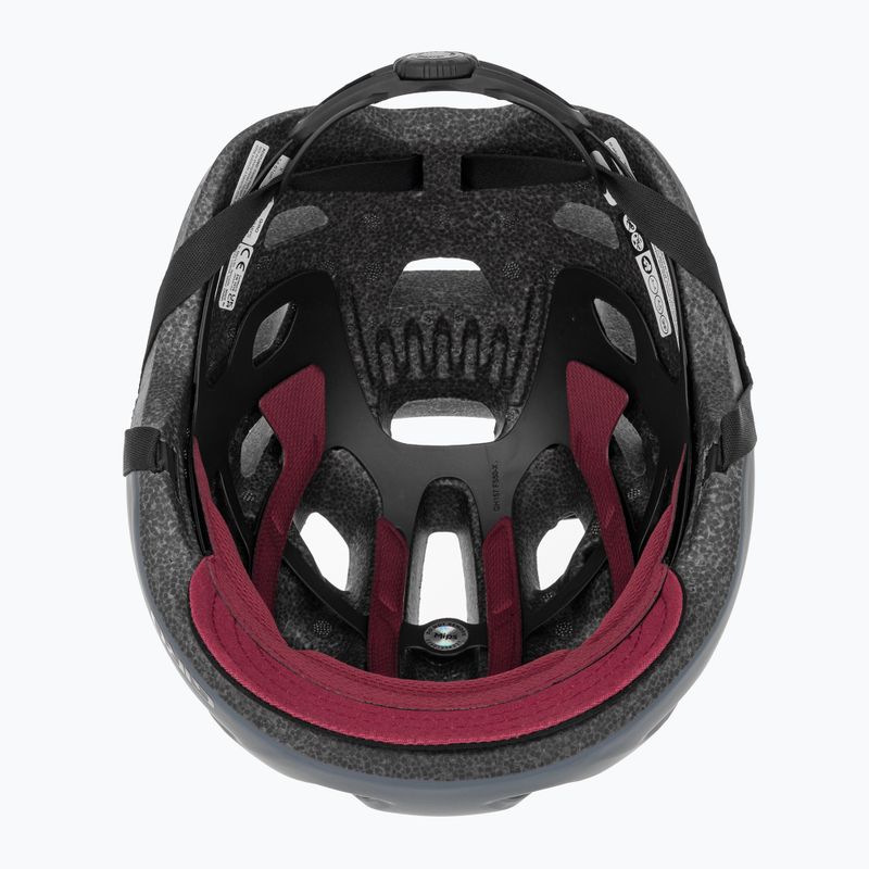 Giro Cormick Integrated MIPS bike helmet matte grey maroon 6