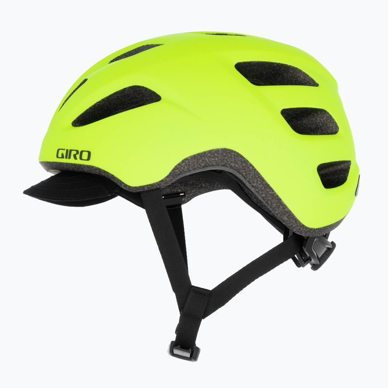 Giro Cormick bike helmet matte highlight yellow black 5