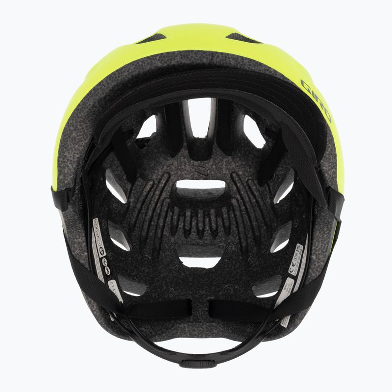 Giro Cormick bike helmet matte highlight yellow black 6