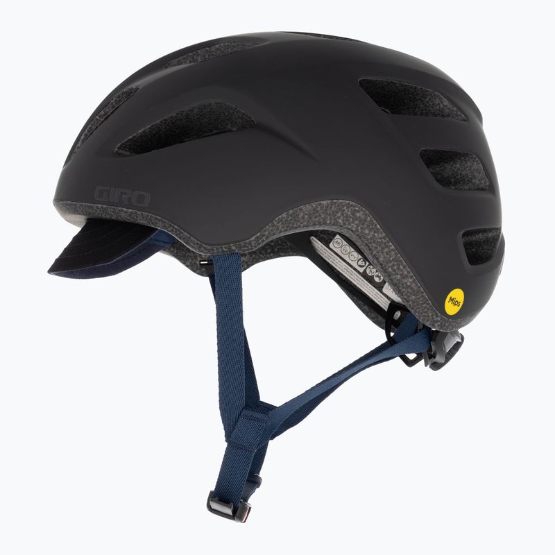 Giro Cormick Integrated MIPS XL bike helmet matte black/dark blue 5