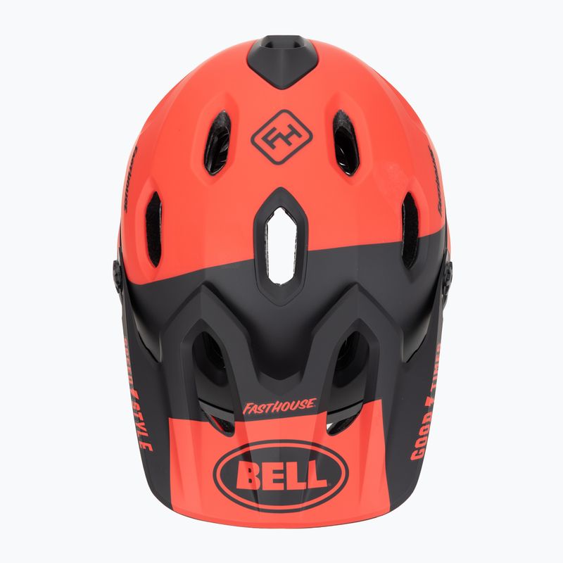 Bell bike helmet FF Super DH MIPS Spherical fasthouse matte gloss red/black 6