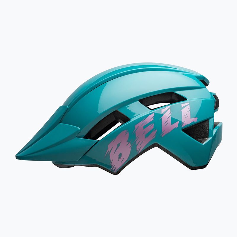 Bell Sidetrack II children's bike helmet light blue/pink 2