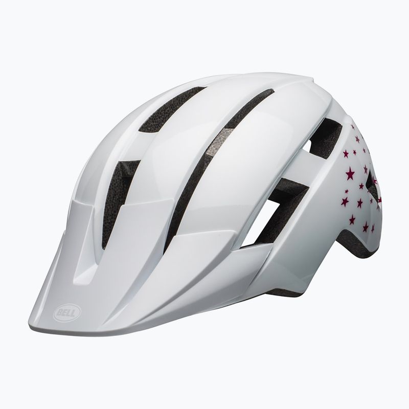 Bell Sidetrack II stars gloss/white children's bike helmet