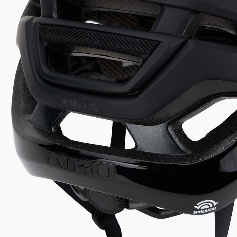 Giro Manifest Spherical MIPS matte black bike helmet 8