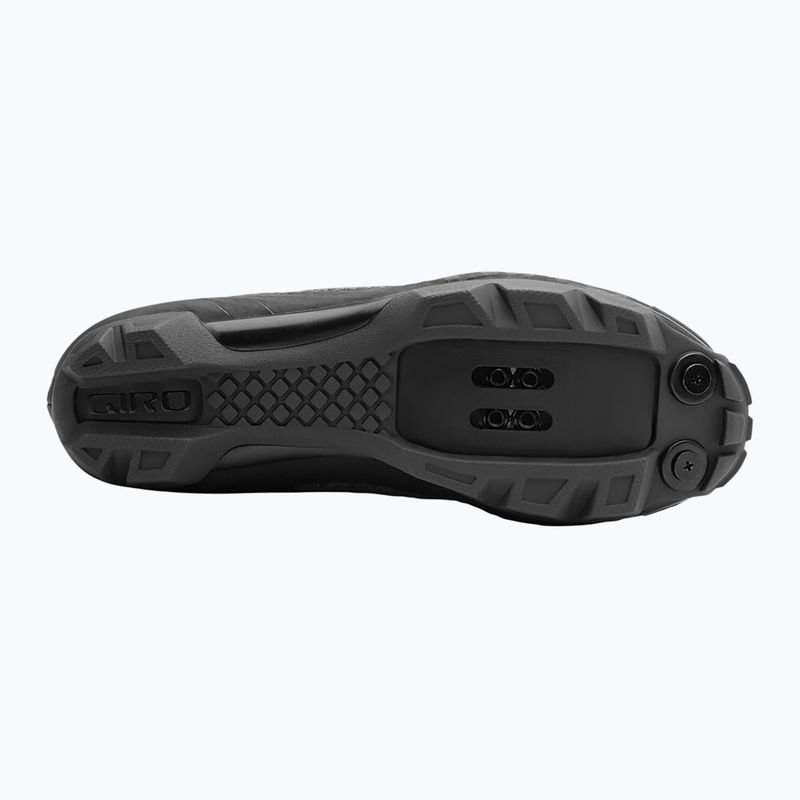 Women's MTB cycling shoes Giro Sector black/dark shadow 3