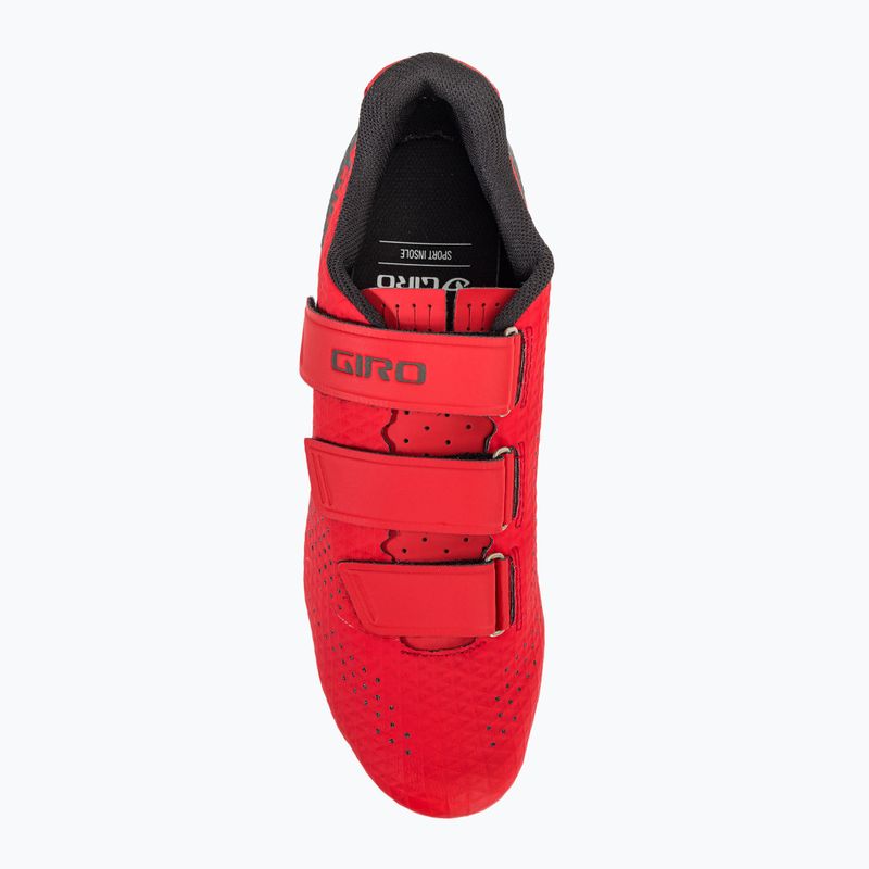 Men's road shoes Giro Stylus bright red 6