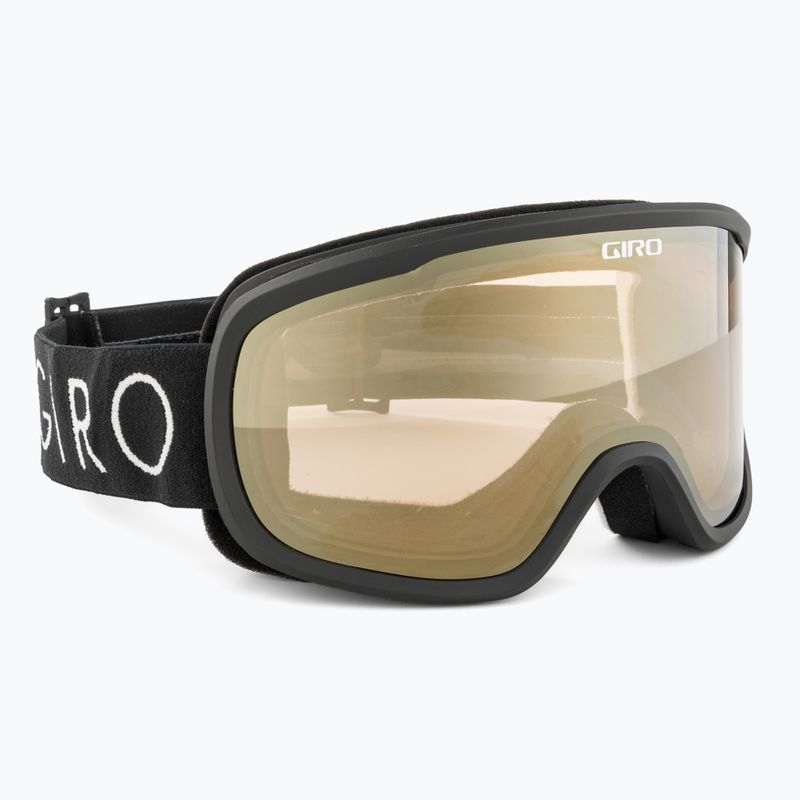 Women's ski goggles Giro Moxie black core light/amber gold/yellow 2