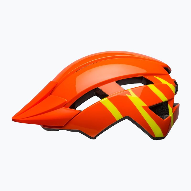 Bell Sidetrack II children's bike helmet orange yellow 2