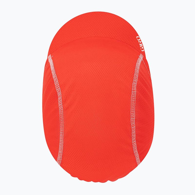 Giro Peloton cycling cap bright red 3