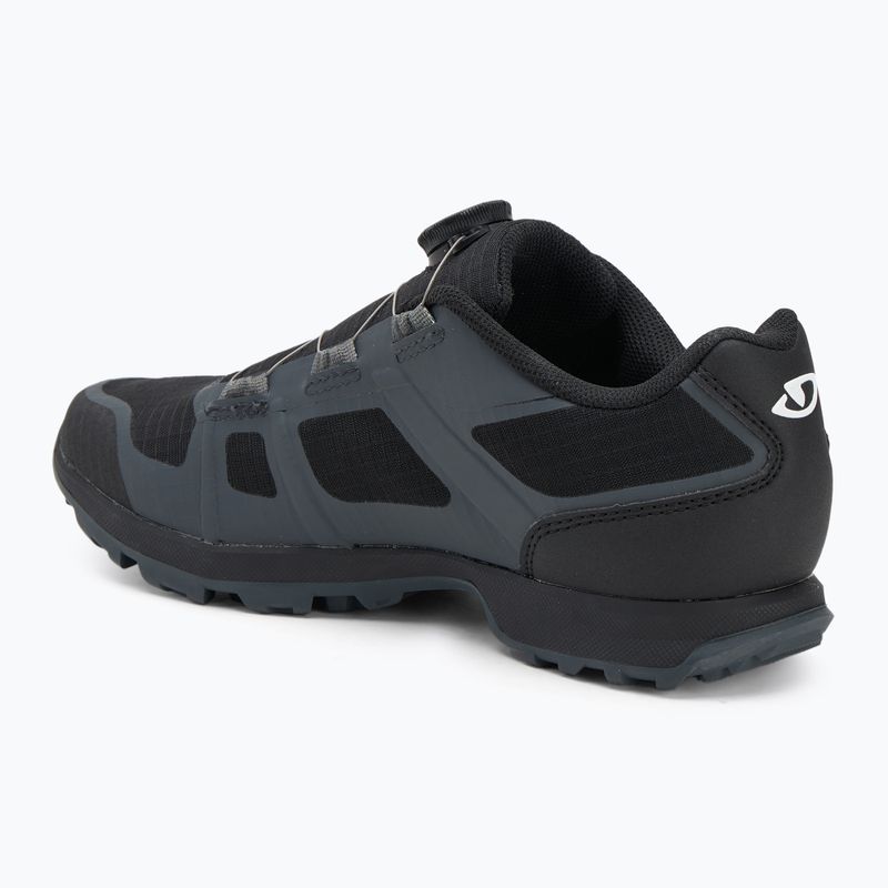 Men's MTB cycling shoes Giro Gauge Boa dark shadow/black 3