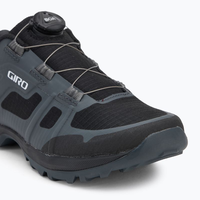 Men's MTB cycling shoes Giro Gauge Boa dark shadow/black 7