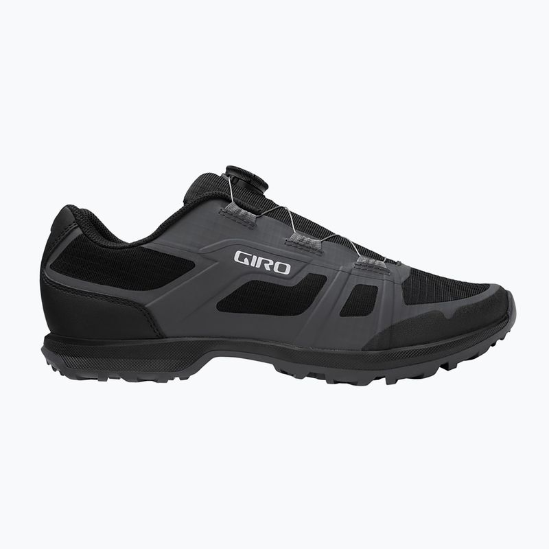 Men's MTB cycling shoes Giro Gauge Boa dark shadow/black