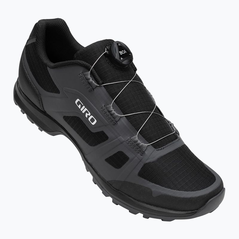 Men's MTB cycling shoes Giro Gauge Boa dark shadow/black 2