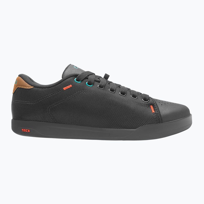 Men's platform cycling shoes Giro Deed black sparkle 2