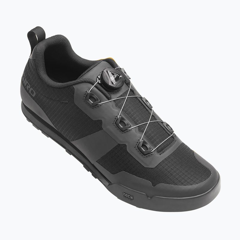 Men's platform cycling shoes Giro Tracker Boa black 2