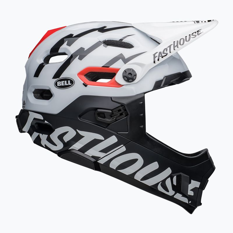 Bell bike helmet FF Super DH MIPS Spherical fasthouse matte gloss black/white 2