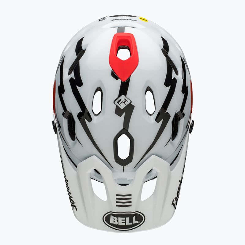 Bell bike helmet FF Super DH MIPS Spherical fasthouse matte gloss black/white 6