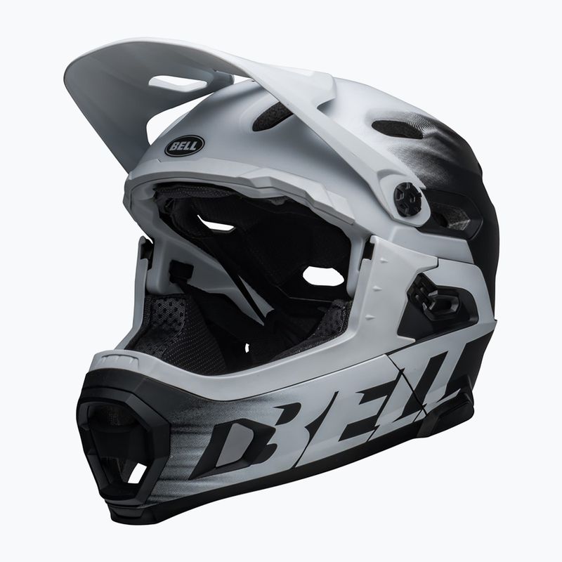 Bell FF Super DH MIPS Spherical matte black/white bike helmet