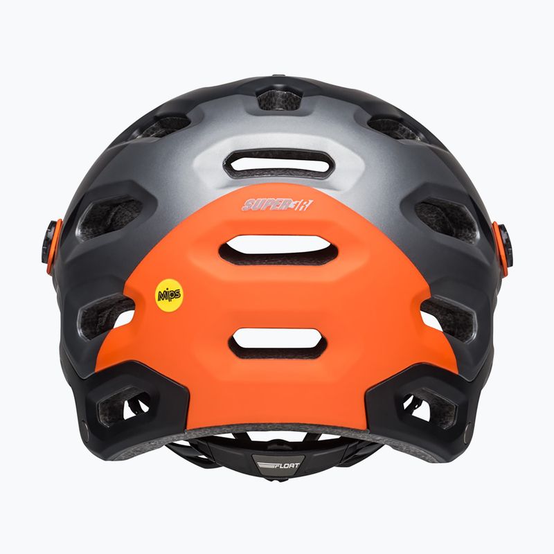 Bell Full Face Super 3R MIPS matte orange/black bike helmet 5