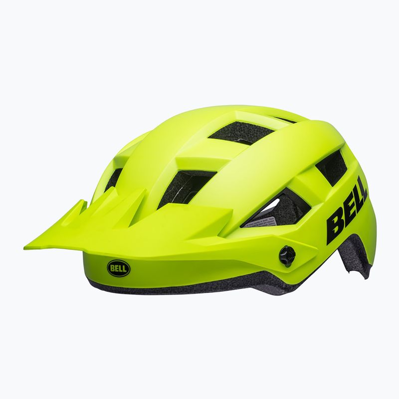 Bell Spark 2 matte hiviz bike helmet