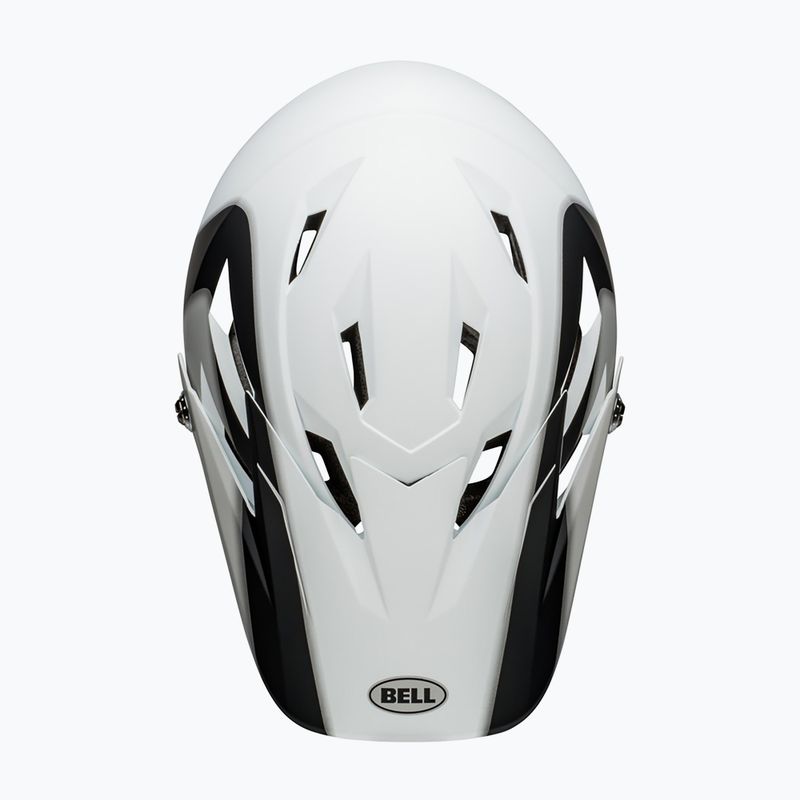 Bell Sanction presences matte black/white bike helmet 4