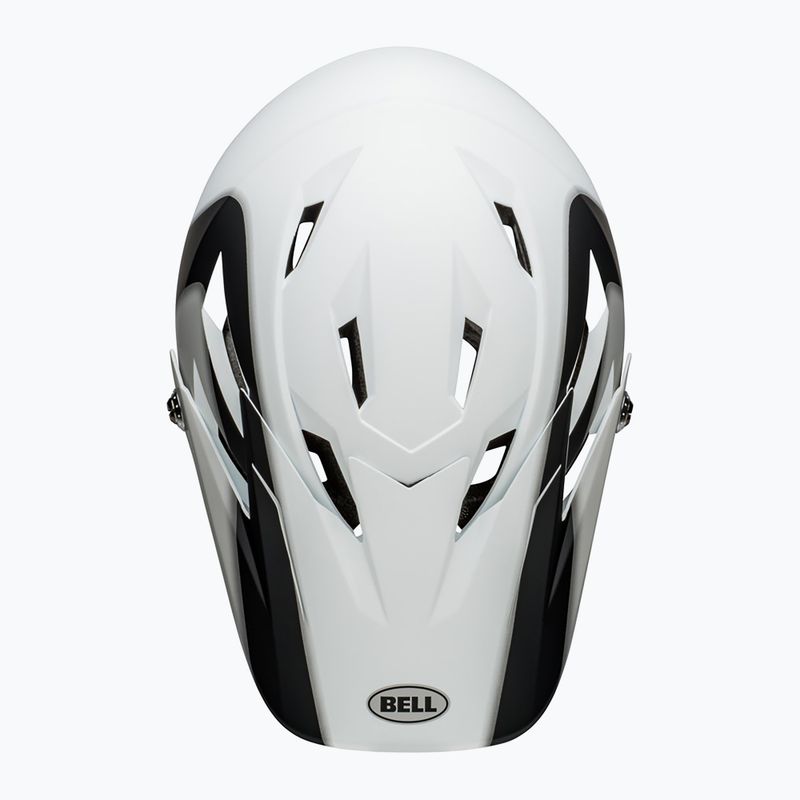 Bell Sanction matte black/white bicycle helmet 5