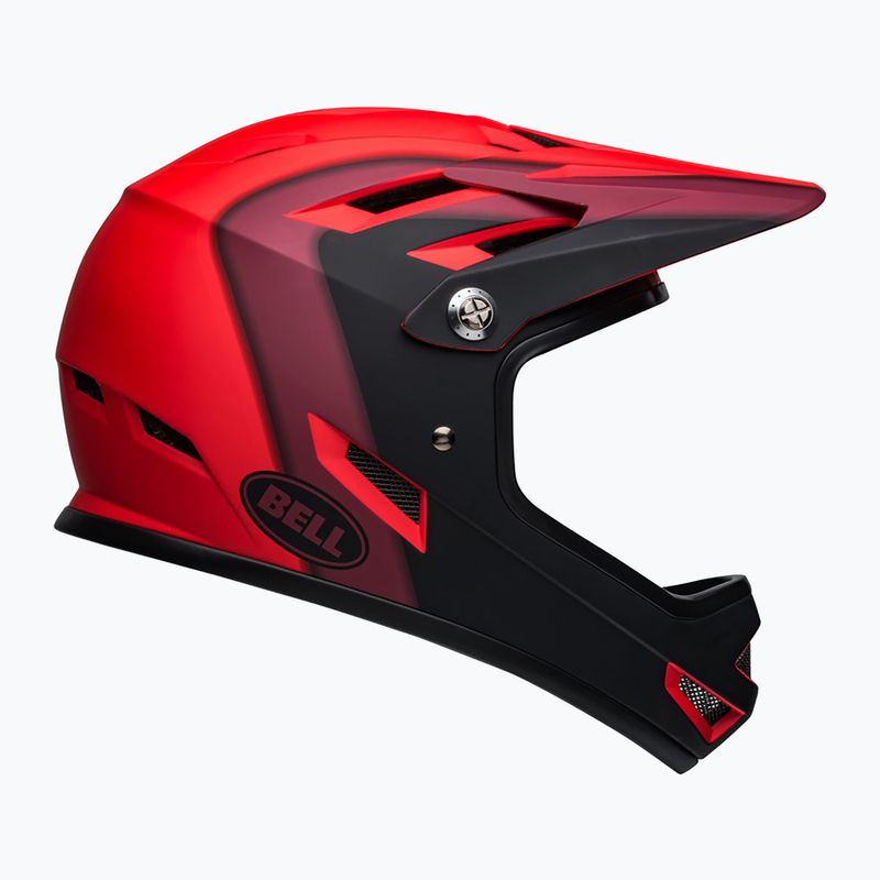 Bell Sanction matte red/black bicycle helmet 3