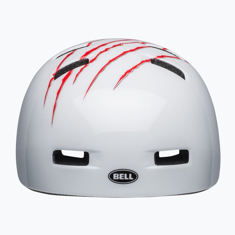 Bell Lil Ripper white grizzly children's bike helmet 4