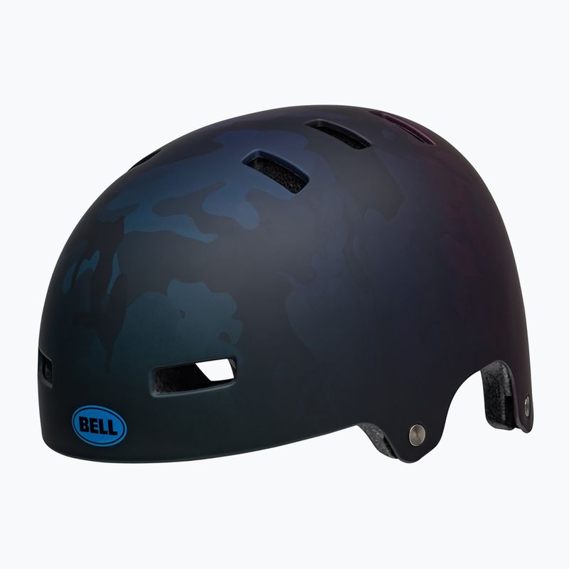 Bell Span children's helmet matte black blue/camo