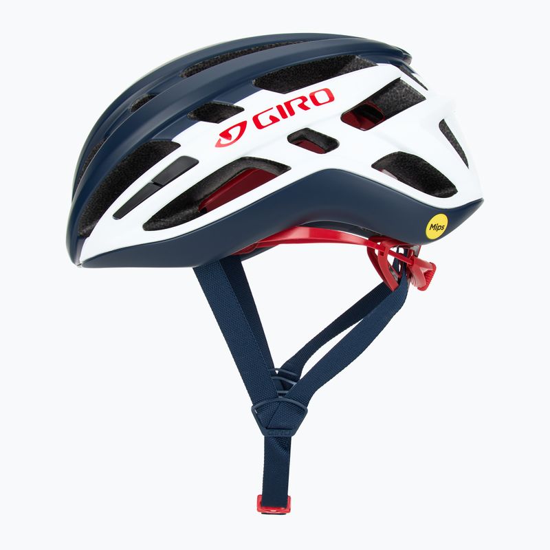 Giro Agilis Integrated MIPS matte midnight white/red bike helmet 4