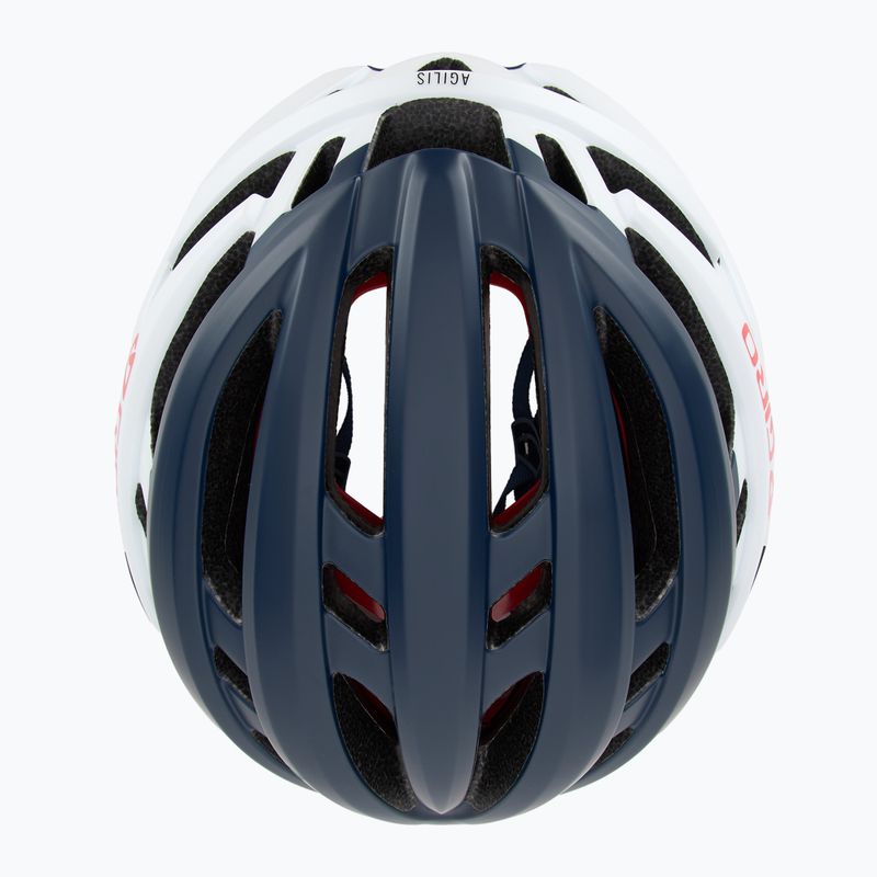 Giro Agilis Integrated MIPS matte midnight white/red bike helmet 5