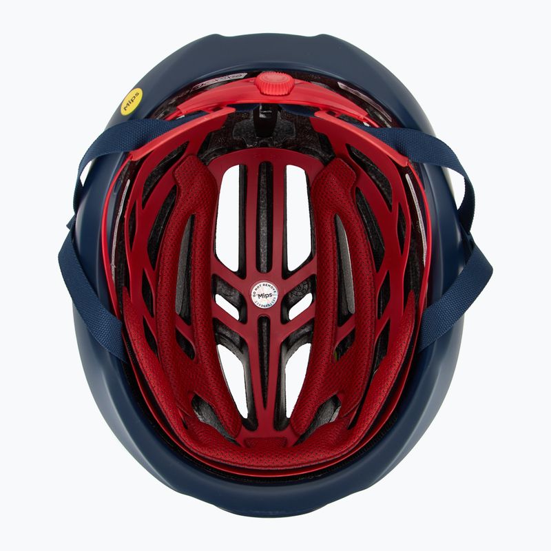 Giro Agilis Integrated MIPS matte midnight white/red bike helmet 6