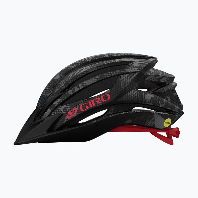 Giro Artex Integrated MIPS matte black crossing bike helmet 2