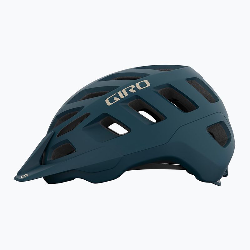 Giro Radix matte harbor blue bike helmet 2