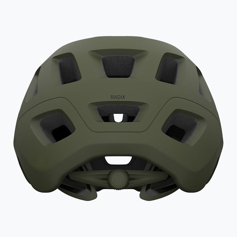Giro Radix matte trail green bike helmet 3